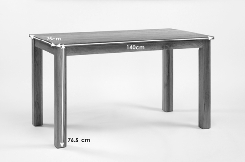 lansdown-oak-1400mm-dining-table-dimensions